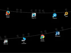 Kreatif! Tampilan Wallpaper Desktop Keren Bikin Geleng-geleng