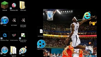Kalo ini desktop penggila basket. Foto: Brightside