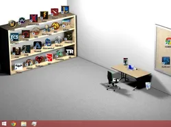 Kreatif! Tampilan Wallpaper Desktop Keren Bikin Geleng-geleng