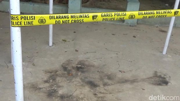 Lokasi pelemparan bom molotovd di Purwakarta