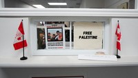Aktivis Dalia Awwad mengatakan para pengunjuk rasa menyerukan untuk mengakhiri keterlibatan Kanada dengan Israel dan embargo militer serta sanksi ekonomi terhadap Israel.  