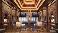 Tampak bagian depan awal masuk gerbang The Apurva Kempinski Bali.