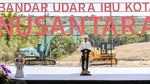 Momen Jokowi Groundbreaking Bandara IKN