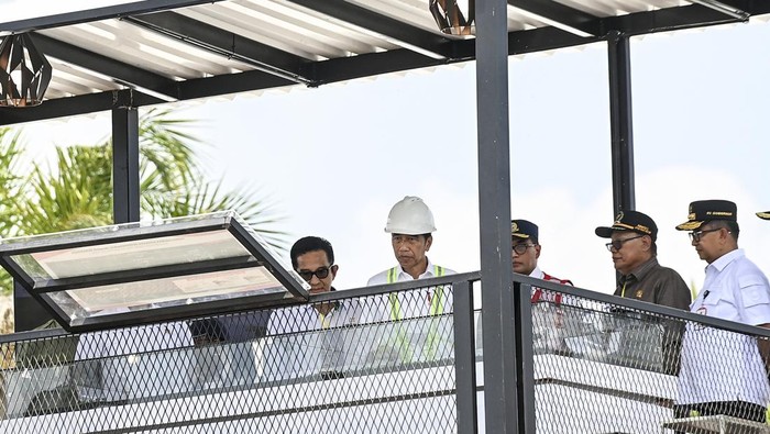 Momen Jokowi Groundbreaking Bandara Ikn 6810