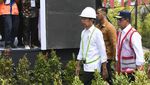 Momen Jokowi Groundbreaking Bandara IKN