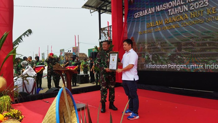Panglima TNI Gelar Gerakan Nasional Ketahanan Pangan di 385 titik