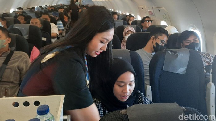 Pelita Air terbang perdana ke Banjarmasin