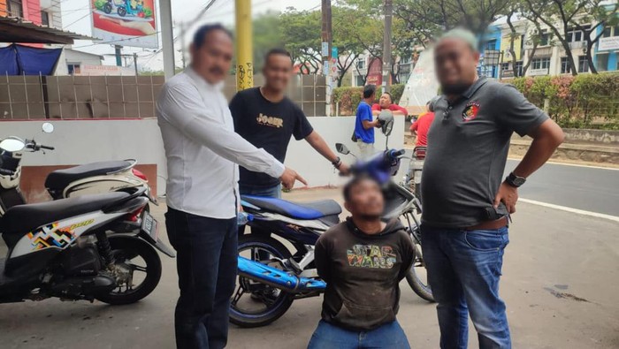 Penangkapan pelaku curanmor di Tangsel