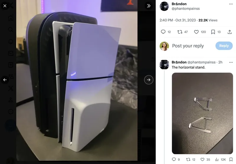 Perbandingan PS5 edisi original dan edisi baru yang lebih tipis