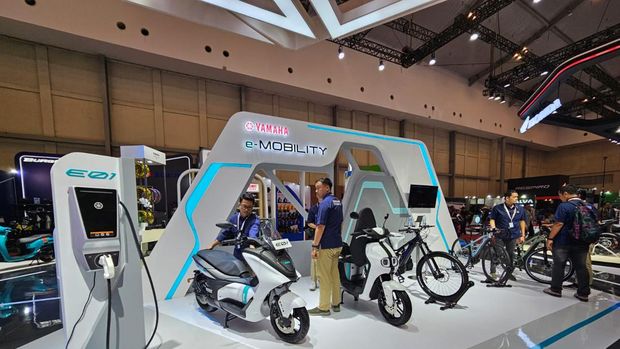 Rapor penjualan Yamaha di IMOS+ 2023