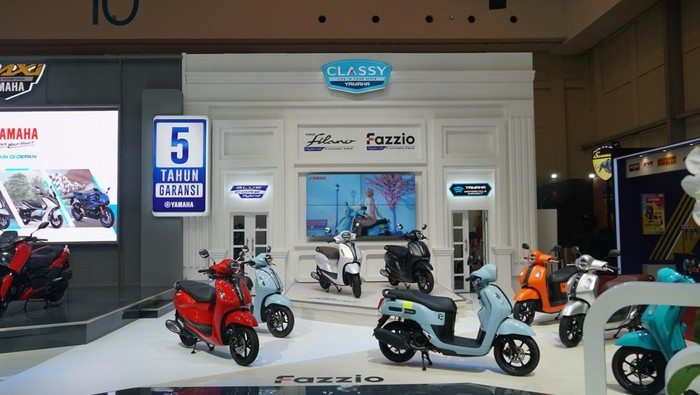 Rapor penjualan Yamaha di IMOS+ 2023