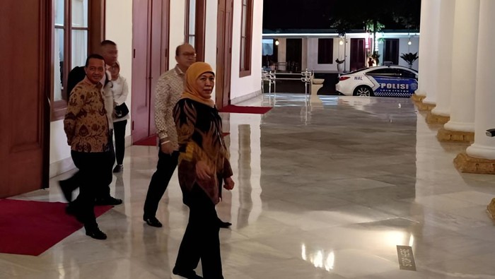 Rosan dan Bahlil temui Khofifah