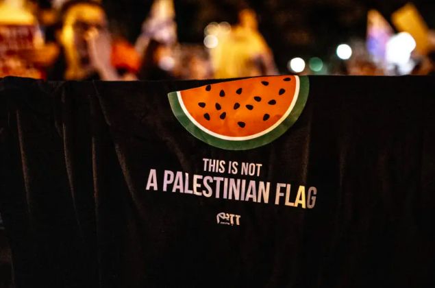 Semangka simbol dukungan untuk Palestina