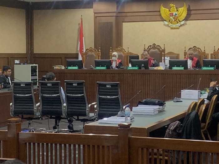 Sidang Johnny G Plate (Mulia-detikcom)