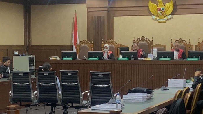 Sidang Johnny G Plate (Mulia-detikcom)