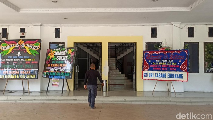 Suasana kantor Bupati Enrekang.