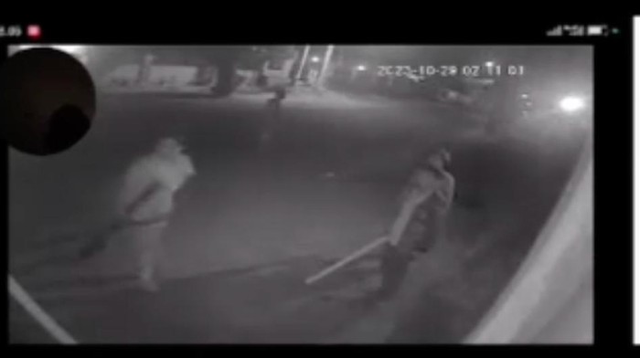 Tangkapan layar geng motor disebut serang pikap di Medan. (Istimewa).