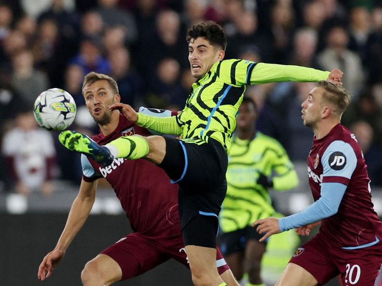 Arsenal Tersingkir dari Carabao Cup Usai Dikalahkan West Ham
