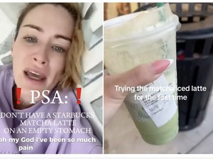 Coba Oat Matcha, Wanita Ini Malah Berujung Kram Perut