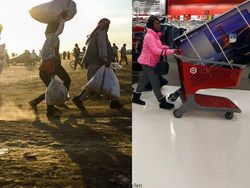 Bikin Sesak! Perbandingan Potret Hidup Normal dan Kondisi Perang