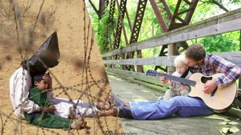 Menyedihkan kala melihat perbadingan menyolok dari kedua anak ini. (Foto: Instagram/ugurgallen)  