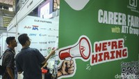UI Vocational Job & Scholarship Expo 2023 menghadirkan puluhan perusahaan baik nasional maupun multinasional.  
