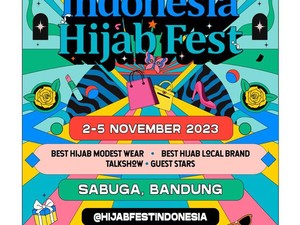 Yuk! Jelajahi Dunia Fesyen Muslim di Indonesia Hijabfest 2023 Bandung