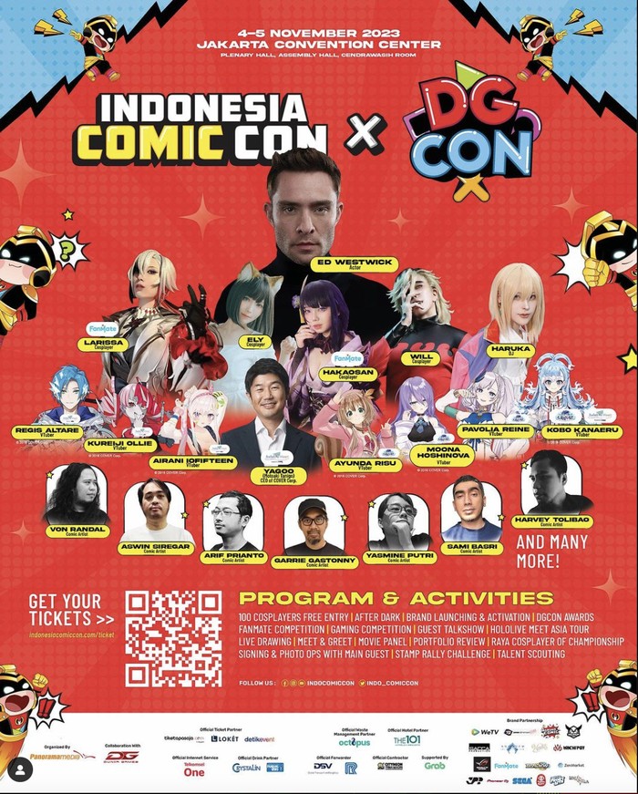 Indonesia Comic Con x DG Con 2023