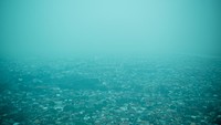 Kabut asap tidak serta merta hilang meski hujan sudah mengguyur kota Palembang karena kabut asap yang terjadi di Palembang ini kiriman dari wilayah yang terjadi kebakaran,