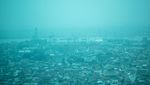 Kabut Asap Masih Mengepung Kota Palembang