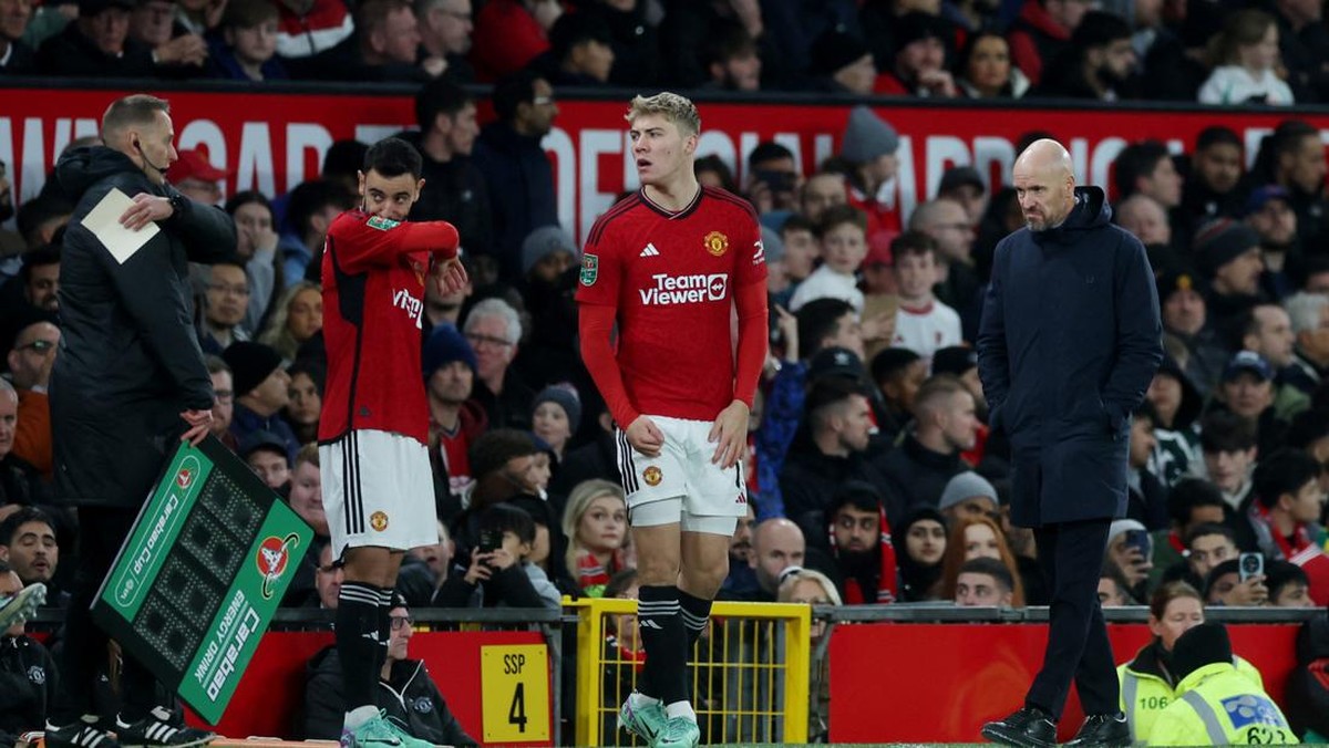 Manchester United mencatat 19 rekor buruk bersama Erik ten Hag (Action Images via Reuters/LEE SMITH)