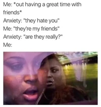 Ketika anxiety alias kecemasan datang menghampiri rasanya bikin perut mulas. Kira-kira gambarannya kayak deretan meme berikut, deh.