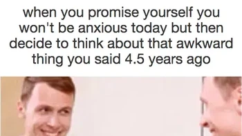 Janji nggak overthinking, tiba-tiba keingat omongan 4,5 tahun yang lalu. Foto: BuzzFeed Health