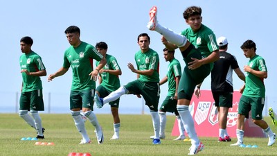 Mengintip Sesi Latihan Timnas Meksiko U-17 di Bali