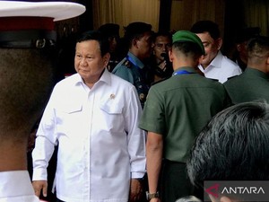 Menhan Prabowo Kumpulkan Perwira TNI, Ingatkan Dampak Perang di Ukraina-Gaza