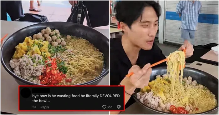 Konten Kreator Lahap Mie Seberat 8,5 Kg, Penonton Auto Kenyang!