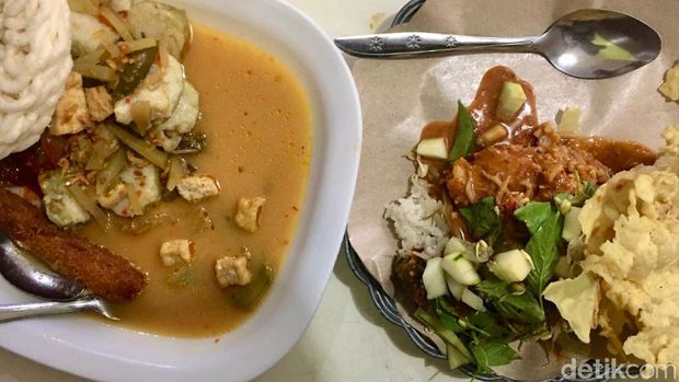 Nasi Pecel Bambu Runcing Surabaya yang enak, murah dan bikin kenyang