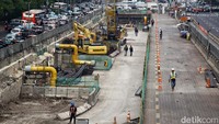Proyek MRT Fase 2 ini menghubungkan Bundaran HI-Kota Tua.  