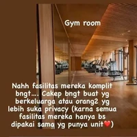 Dengan luas 228 meter persegi, penthouse milik Chelsea dan Glenn dilengkapi dengan beragam fasilitas yang memadai. Tak hanya itu saja, fasilitas-fasilitas yang disediakan juga cukup private karena hanya dapat digunakan oleh yang memiliki unit di sana. Foto: Instagram/@chelseaoliviaa