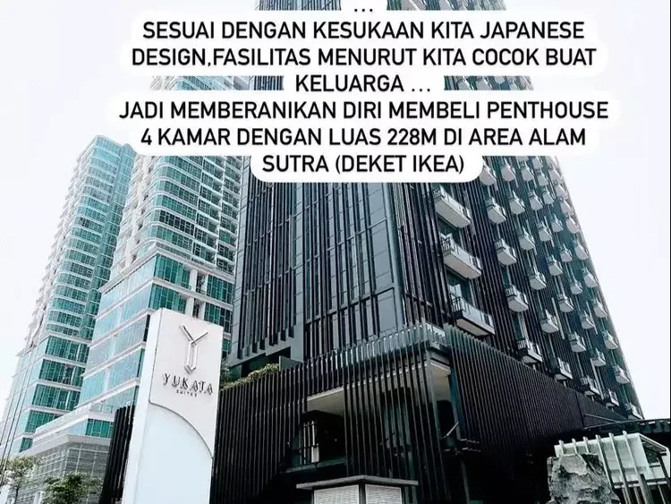 7 Foto Penthouse Mewah Chelsea Olivia Bergaya Jepang, Kini Dijual Rp 7,5 M