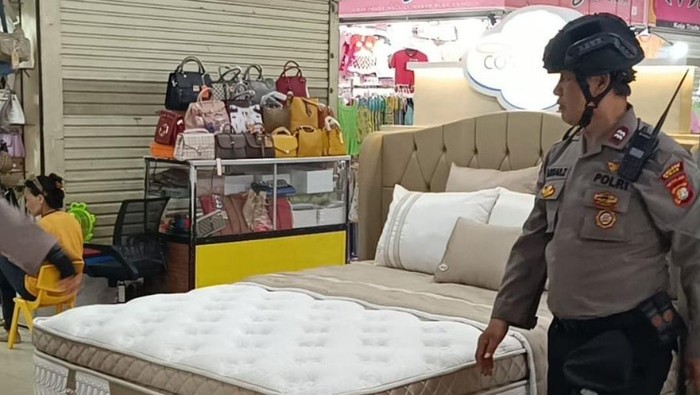 Polisi sisir Koja Trade Mall usai ancaman teror bom