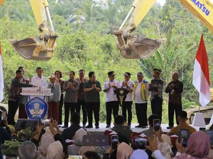Jokowi Ajak Bos-bos Perusahaan Keliling IKN hingga Groundbreaking Proyek