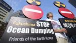 Warga Korsel Protes Pembuangan Limbah Nuklir Fukushima ke Laut