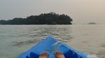 Potret Sunrise Pulau Seribu: Sedikit Buram, Banyak Syahdunya