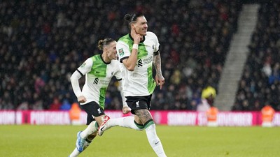 Tekuk Bournemouth, Liverpool ke Perempatfinal Carabao Cup
