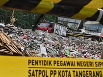 TPS Ilegal di Tangerang Selatan Disegel