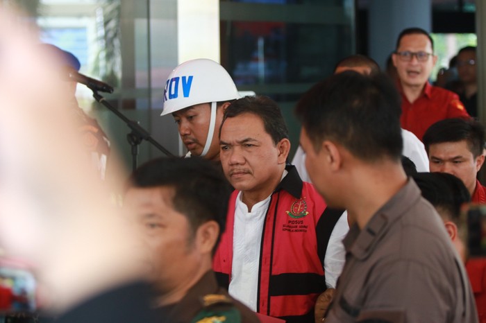 Anggota BPK Achsanul Qosasi Tersangka Kasus BTS (dok.Kejagung)