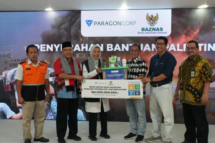 bantuan paragoncorp untuk palestina