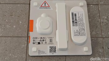 Sementara berikut adalah bagian belakiangnya. Foto: Adi Fida Rahman/detikINET