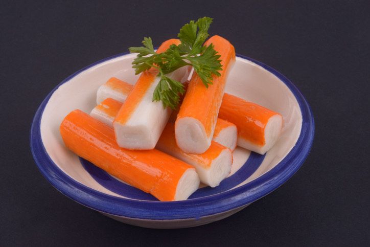 cara panggang crab stick